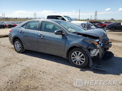 Czwarte zdjęcie samochodu z boku: 2016 TOYOTA COROLLA L VIN:5YFBURHE4GP466208 - miniatura