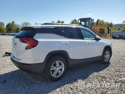 Trzecie zdjęcie samochodu z tyłu: 2018 GMC TERRAIN SLE VIN:3GKALMEV1JL353931 - miniatura