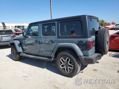 Drugie zdjęcie samochodu z przodu: 2024 JEEP WRANGLER SAHARA VIN:1C4PJXEN1RW130288 - miniatura