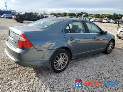 Trzecie zdjęcie samochodu z tyłu: 2011 FORD FUSION SEL VIN:3FAHP0JA8BR101687 - miniatura