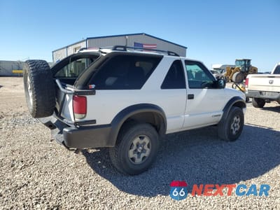 Trzecie zdjęcie samochodu z tyłu: 2005 CHEVROLET BLAZER VIN:1GNCT18X95K100760 - miniatura