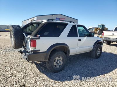 Trzecie zdjęcie samochodu z tyłu: 2005 CHEVROLET BLAZER VIN:1GNCT18X95K100760 - miniatura