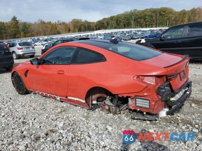 Drugie zdjęcie samochodu z przodu: 2023 BMW M4 COMPETITION VIN:WBS43AZ03PCL79143 - miniatura