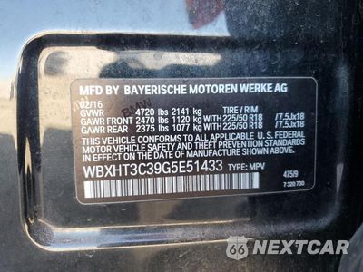 Zdjęcie 13 z 13 samochodu: 2016 BMW X1 XDRIVE28I VIN:WBXHT3C39G5E51433 - miniatura