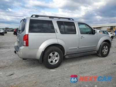 Trzecie zdjęcie samochodu z tyłu: 2006 NISSAN PATHFINDER LE VIN:5N1AR18W06C682275 - miniatura