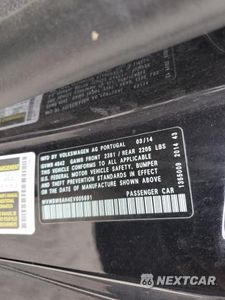 Zdjęcie 12 z 12 samochodu: 2014 VOLKSWAGEN EOS KOMFORT VIN:WVWBW8AH4EV005691 - miniatura
