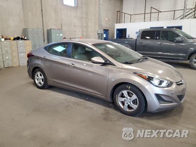 Czwarte zdjęcie samochodu z boku: 2014 HYUNDAI ELANTRA SE VIN:5NPDH4AE4EH480288 - miniatura