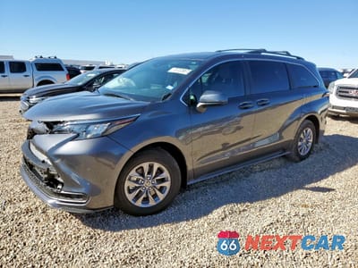 2025 TOYOTA SIENNA LE 8 PASSENGER 5TDKRKEC3SS239345 - główne zdjęcie licytacji z USA - miniatura