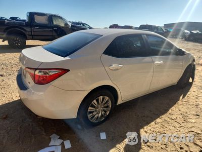 Trzecie zdjęcie samochodu z tyłu: 2015 TOYOTA COROLLA L VIN:2T1BURHE6FC274769 - miniatura