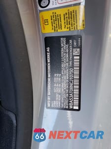 Zdjęcie 12 z 12 samochodu: 2022 BMW M440I VIN:WBA53AT08NCJ10750 - miniatura