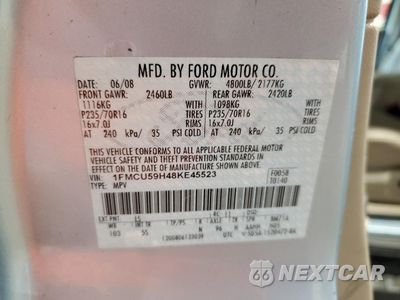 Zdjęcie 13 z 13 samochodu: 2008 FORD ESCAPE HEV VIN:1FMCU59H48KE45523 - miniatura