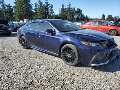Czwarte zdjęcie samochodu z boku: 2021 TOYOTA CAMRY XSE VIN:4T1K31AK9MU555948 - miniatura