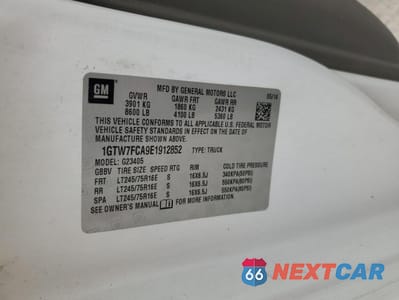 Zdjęcie 13 z 13 samochodu: 2014 GMC SAVANA G2500 VIN:1GTW7FCA9E1912852 - miniatura