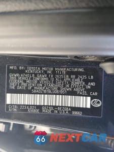 Zdjęcie 12 z 14 samochodu: 2020 LEXUS ES 350 VIN:58ADZ1B19LU061951 - miniatura