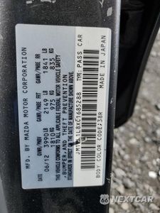 Zdjęcie 12 z 12 samochodu: 2012 MAZDA 3 I VIN:JM1BL1L8XC1685288 - miniatura