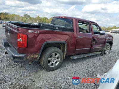 Trzecie zdjęcie samochodu z tyłu: 2014 GMC SIERRA K1500 SLT VIN:3GTU2VEC2EG489855 - miniatura