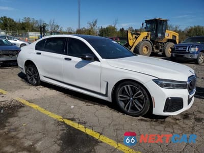 Czwarte zdjęcie samochodu z boku: 2020 BMW 750 XI VIN:WBA7U2C01LBM61935 - miniatura