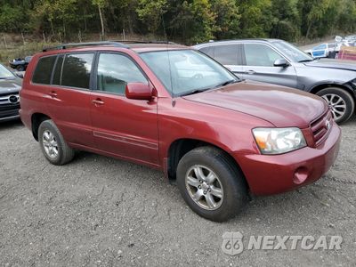 Czwarte zdjęcie samochodu z boku: 2007 TOYOTA HIGHLANDER SPORT VIN:JTEHP21A070203381 - miniatura