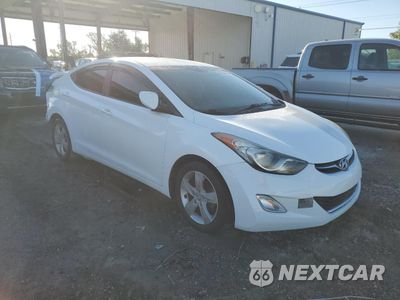 Czwarte zdjęcie samochodu z boku: 2013 HYUNDAI ELANTRA GLS VIN:5NPDH4AE1DH442905 - miniatura