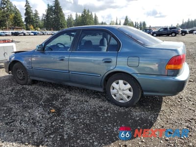 Drugie zdjęcie samochodu z przodu: 1998 HONDA CIVIC EX VIN:1HGEJ8640WL041278 - miniatura