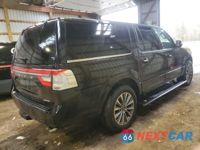Trzecie zdjęcie samochodu z tyłu: 2016 LINCOLN NAVIGATOR L SELECT VIN:5LMJJ3JT3GEL00410 - miniatura