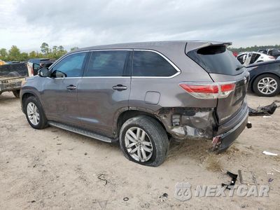 Drugie zdjęcie samochodu z przodu: 2016 TOYOTA HIGHLANDER LE VIN:5TDZKRFH9GS179908 - miniatura
