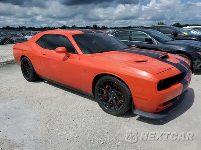 Czwarte zdjęcie samochodu z boku: 2016 DODGE CHALLENGER SRT HELLCAT VIN:2C3CDZC93GH288073 - miniatura