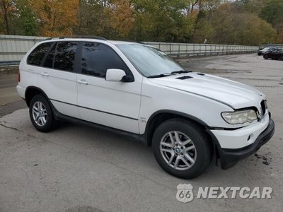 Czwarte zdjęcie samochodu z boku: 2001 BMW X5 3.0I VIN:WBAFA53571LM90445 - miniatura