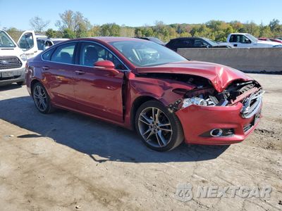 Czwarte zdjęcie samochodu z boku: 2015 FORD FUSION TITANIUM VIN:3FA6P0D91FR122279 - miniatura