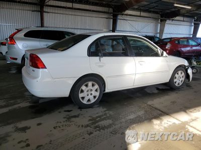 Trzecie zdjęcie samochodu z tyłu: 2002 HONDA CIVIC EX VIN:2HGES26732H507068 - miniatura