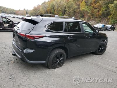 Trzecie zdjęcie samochodu z tyłu: 2024 TOYOTA HIGHLANDER HYBRID XLE VIN:5TDKBRCH7RS625577 - miniatura