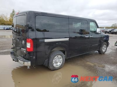 Trzecie zdjęcie samochodu z tyłu: 2017 NISSAN NV 3500 S VIN:5BZAF0AAXHN850985 - miniatura