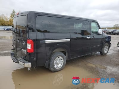 Trzecie zdjęcie samochodu z tyłu: 2017 NISSAN NV 3500 S VIN:5BZAF0AAXHN850985 - miniatura