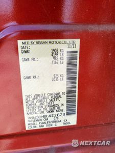 Zdjęcie 12 z 12 samochodu: 2013 NISSAN LEAF S VIN:1N4AZ0CP4DC422673 - miniatura