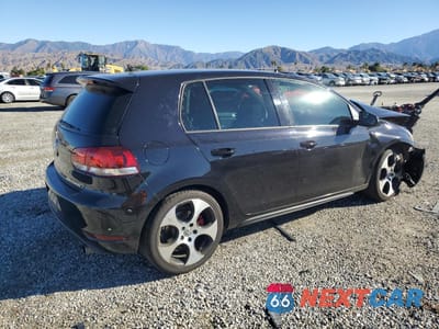 Trzecie zdjęcie samochodu z tyłu: 2010 VOLKSWAGEN GTI VIN:WVWHD7AJ0AW425692 - miniatura