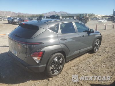 Trzecie zdjęcie samochodu z tyłu: 2024 HYUNDAI KONA SEL VIN:KM8HC3ABXRU063099 - miniatura