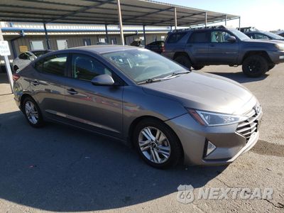 Czwarte zdjęcie samochodu z boku: 2020 HYUNDAI ELANTRA SEL VIN:5NPD84LF8LH508208 - miniatura