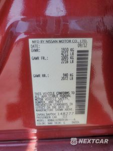 Zdjęcie 12 z 14 samochodu: 2013 NISSAN ALTIMA 2.5 VIN:1N4AL3AP9DC148277 - miniatura