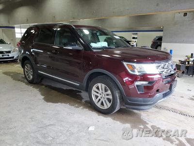 Czwarte zdjęcie samochodu z boku: 2018 FORD EXPLORER XLT VIN:1FM5K8D88JGC03429 - miniatura
