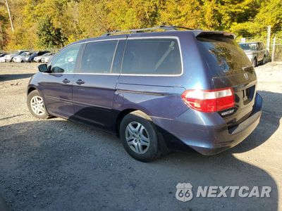 Drugie zdjęcie samochodu z przodu: 2006 HONDA ODYSSEY EXL VIN:5FNRL38786B096746 - miniatura