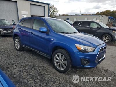Czwarte zdjęcie samochodu z boku: 2015 MITSUBISHI OUTLANDER SPORT ES VIN:4A4AP3AU4FE053971 - miniatura