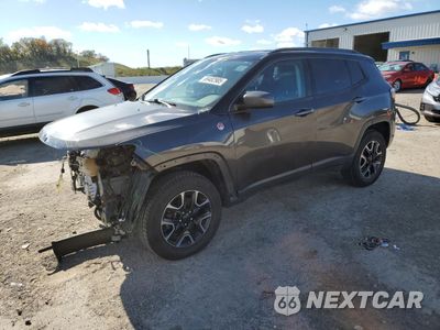 2019 JEEP COMPASS TRAILHAWK 3C4NJDDB4KT627389 - główne zdjęcie licytacji z USA - miniatura