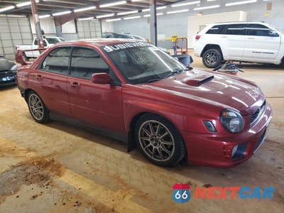 Czwarte zdjęcie samochodu z boku: 2002 SUBARU IMPREZA WRX VIN:JF1GD29622G502238 - miniatura