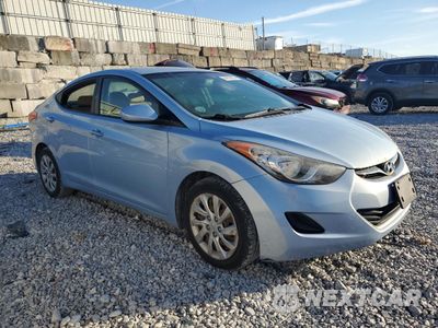 Czwarte zdjęcie samochodu z boku: 2012 HYUNDAI ELANTRA GLS VIN:KMHDH4AE9CU244430 - miniatura