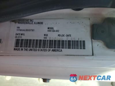 Zdjęcie 10 z 10 samochodu: 2011 INTERNATIONAL 4400 BOX TRUCK VIN:1HTMKAAL0BH337561 - miniatura