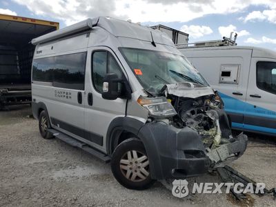 Czwarte zdjęcie samochodu z boku: 2022 RAM PROMASTER 1500 1500 HIGH VIN:3C6LRVBG5NE140464 - miniatura