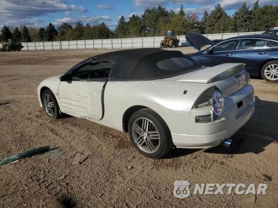 Drugie zdjęcie samochodu z przodu: 2003 MITSUBISHI ECLIPSE SPYDER GTS VIN:4A3AE75HX3E055802 - miniatura