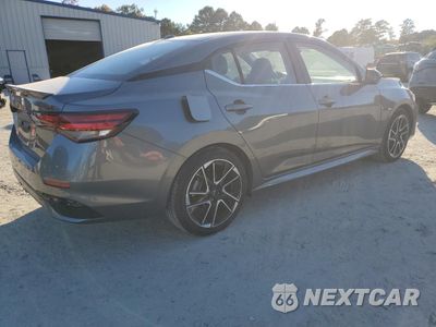 Trzecie zdjęcie samochodu z tyłu: 2025 NISSAN SENTRA SR VIN:3N1AB8DV7SY377844 - miniatura