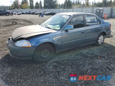 1998 HONDA CIVIC EX 1HGEJ8640WL041278 - główne zdjęcie licytacji z USA - miniatura