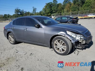 Czwarte zdjęcie samochodu z boku: 2010 INFINITI G37 VIN:JN1CV6AR1AM458514 - miniatura